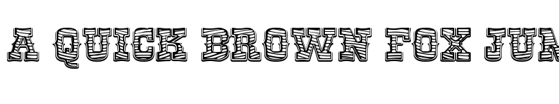 Preview of Rio Grande Striped Bold font