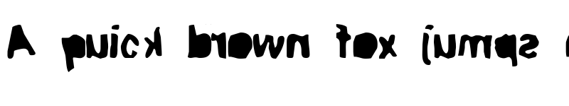 Preview of ripTRASHround Regular font