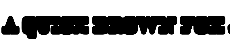 Preview of Rise Extruded font