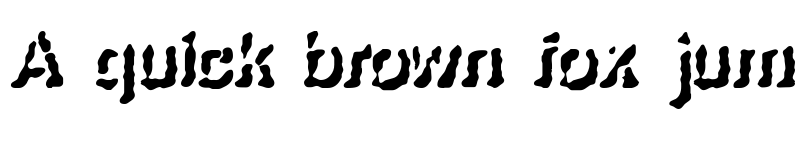 Preview of Rise From The Grave Regular font