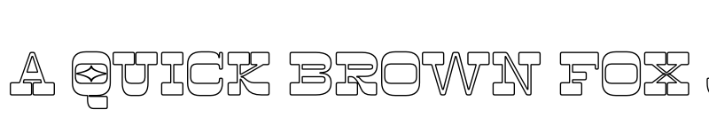 Preview of Rise Hollow font