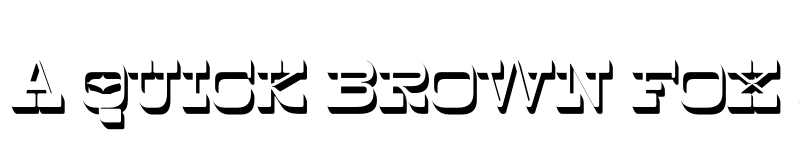 Preview of Rise Shadow font