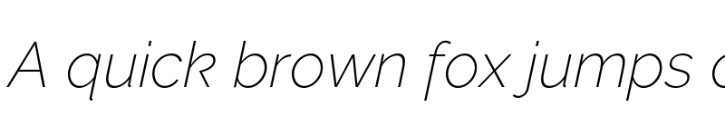 Preview of Rising Sun ExtraLight Italic font