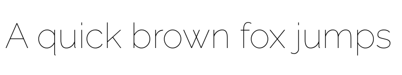 Preview of Rising Sun Hairline font