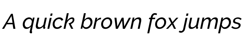 Preview of Rising Sun Medium Italic font