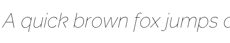 Preview of Rising Sun Thin Italic font