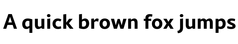 Preview of Rival Sans Bold font