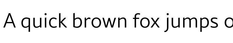 Preview of Rival Sans Light font