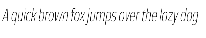 Preview of Rivera PERSONAL USE ONLY Thin Italic font