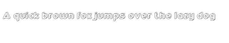 Preview of RM Playtime 3D Regular font