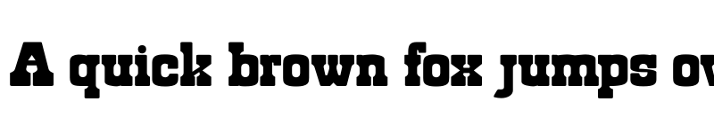 Preview of Roadway Regular font