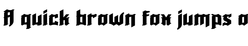 Preview of ROBACK Regular font