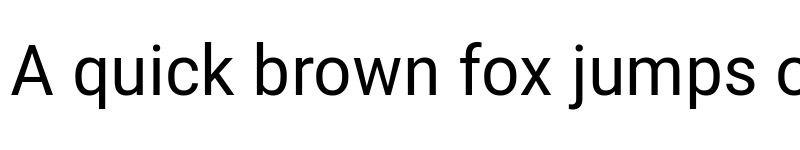 Preview of Robert Sans Medium font