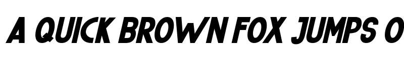 Preview of Roberto BoldItalic font