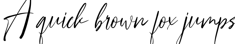 Preview of Roberto Jane Demo Regular font