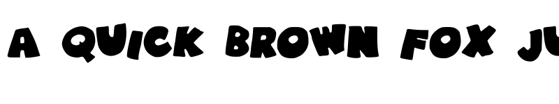 Preview of RobinGraffitiFilledin Medium font