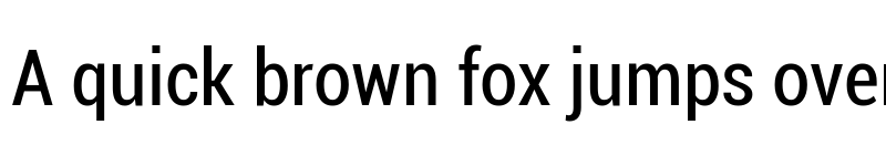 Preview of Roboto Condensed font