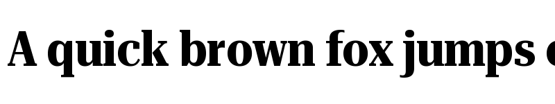 Preview of Roboto Serif 120pt Condensed Bold font