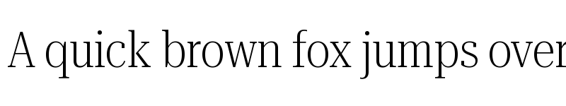Preview of Roboto Serif 120pt Condensed ExtraLight font