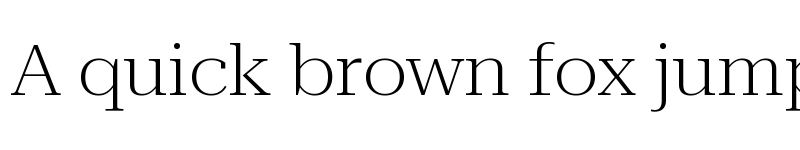 Preview of Roboto Serif 120pt Expanded ExtraLight font