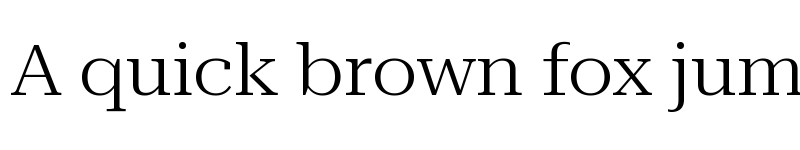 Preview of Roboto Serif 120pt Expanded Light font