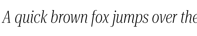 Preview of Roboto Serif 120pt ExtraCondensed ExtraLight Italic font