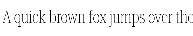 Preview of Roboto Serif 120pt ExtraCondensed Thin font
