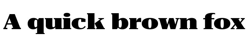 Preview of Roboto Serif 120pt ExtraExpanded Black font