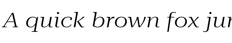 Preview of Roboto Serif 120pt ExtraExpanded Light Italic font