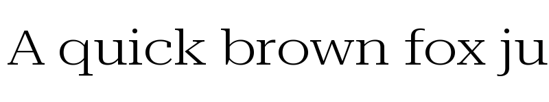 Preview of Roboto Serif 120pt ExtraExpanded Light font