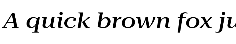 Preview of Roboto Serif 120pt ExtraExpanded Medium Italic font