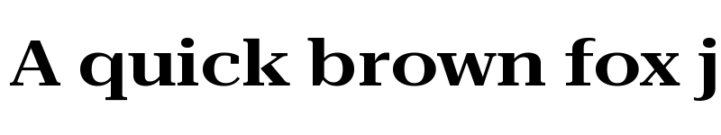 Preview of Roboto Serif 120pt ExtraExpanded SemiBold font