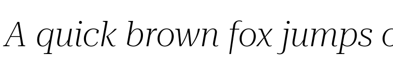 Preview of Roboto Serif 120pt ExtraLight Italic font
