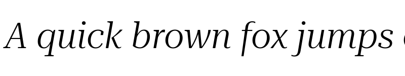 Preview of Roboto Serif 120pt Light Italic font