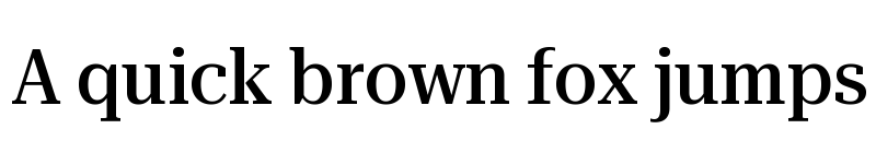 Preview of Roboto Serif 120pt SemiCondensed Medium font