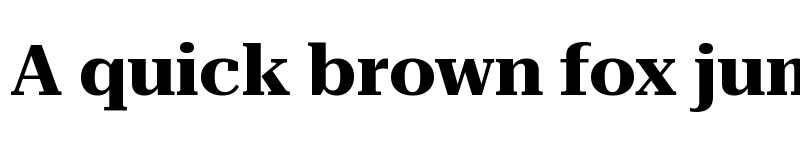 Preview of Roboto Serif 120pt SemiExpanded Bold font