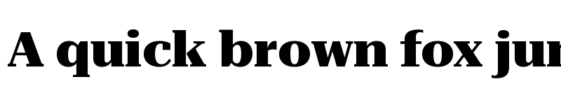 Preview of Roboto Serif 120pt SemiExpanded ExtraBold font