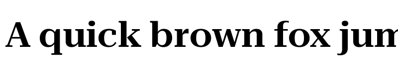 Preview of Roboto Serif 120pt SemiExpanded SemiBold font