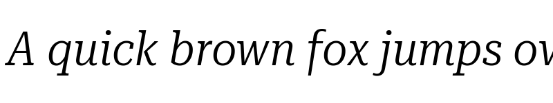 Preview of Roboto Serif 28pt Condensed Light Italic font