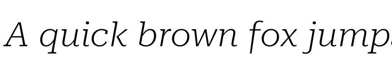 Preview of Roboto Serif 28pt Expanded ExtraLight Italic font