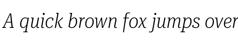 Preview of Roboto Serif 28pt ExtraCondensed ExtraLight Italic font