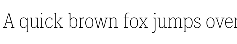 Preview of Roboto Serif 28pt ExtraCondensed Thin font