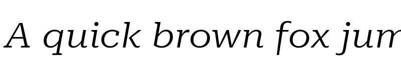 Preview of Roboto Serif 28pt ExtraExpanded Light Italic font