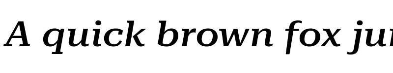 Preview of Roboto Serif 28pt ExtraExpanded Medium Italic font