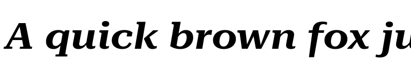 Preview of Roboto Serif 28pt ExtraExpanded SemiBold Italic font