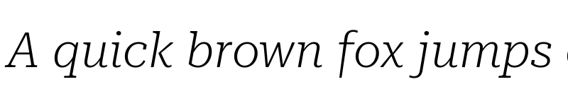 Preview of Roboto Serif 28pt ExtraLight Italic font