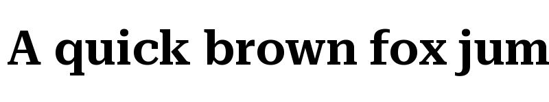 Preview of Roboto Serif 28pt SemiBold font