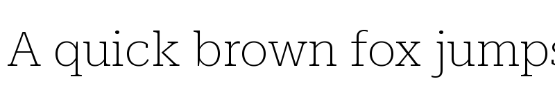 Preview of Roboto Serif 28pt SemiExpanded Thin font