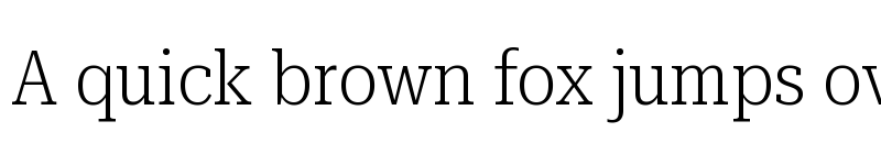 Preview of Roboto Serif 36pt Condensed ExtraLight font