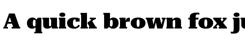 Preview of Roboto Serif 36pt Expanded Black font